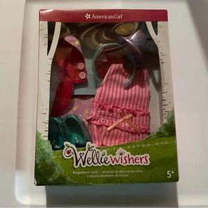 American Girl WellieWishers Pink Ringmaster Set